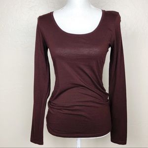 ANN TAYLOR long sleeve top size xs